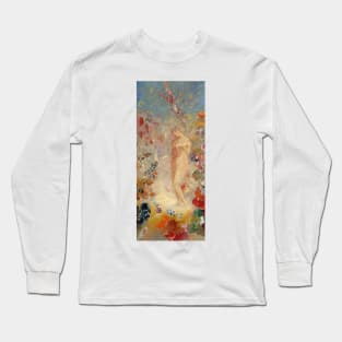 Pandora by Odilon Redon Long Sleeve T-Shirt